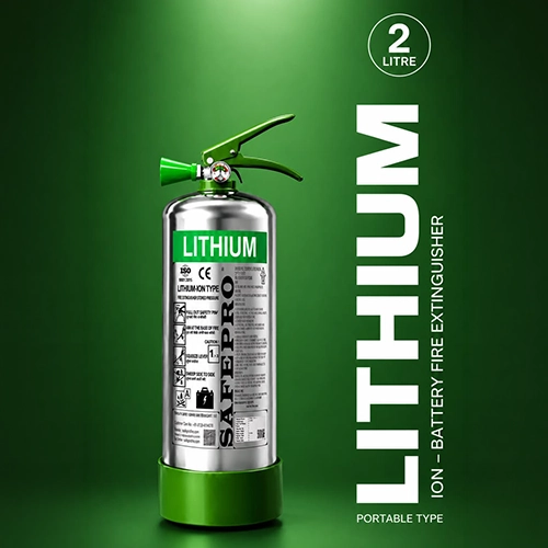 Lithium Battery Fire Extinguisher in Hyderabad Lithium Battery Fire Extinguisher in Hyderabad